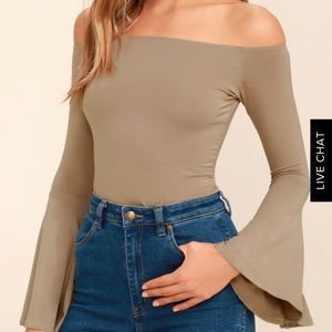 Lulu’s Off the Shoulder shirt